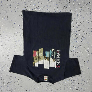 Maroon 5 2004 Concert Tour Band T-Shirt Y2K VTG S Anvil